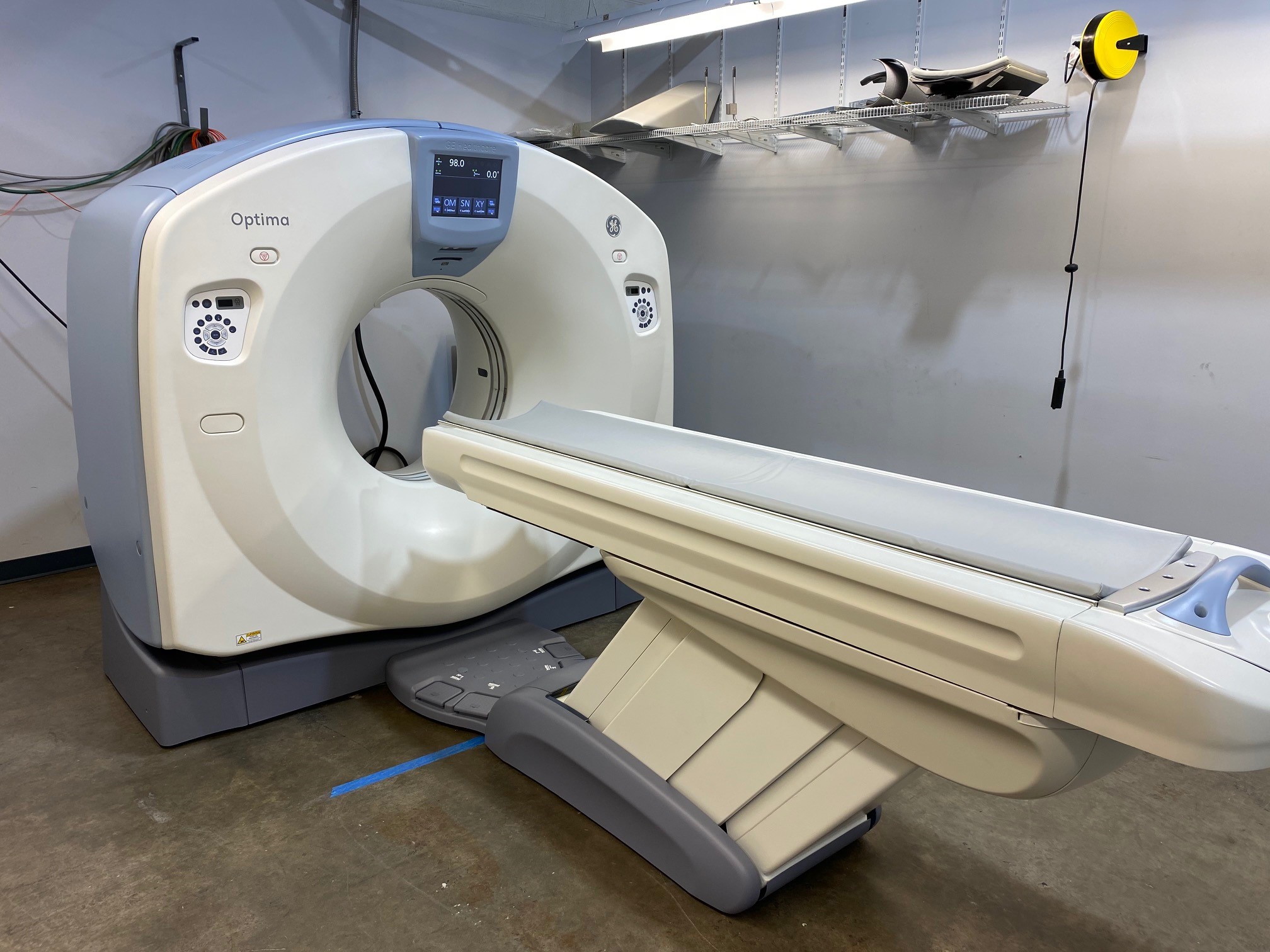 ge optima 16 slice ct